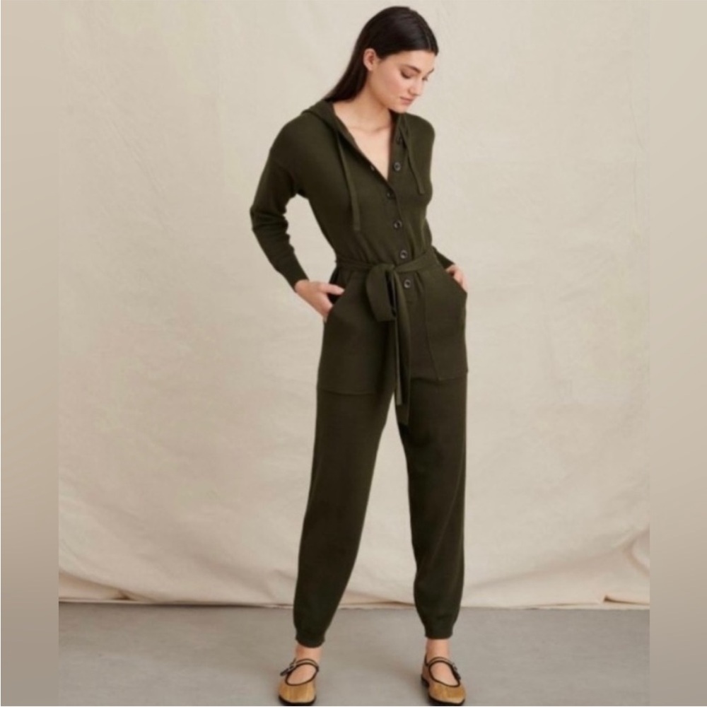 Alex Mill hooded sweater jumpsuit - XS
